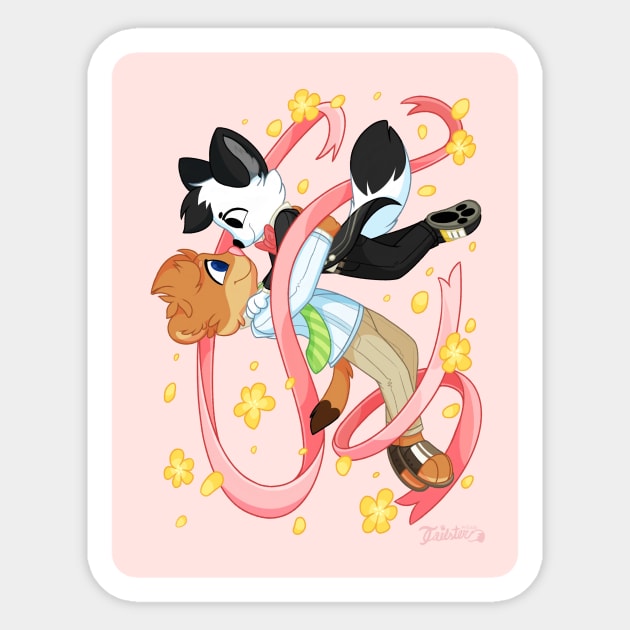 "Ribbons" Sticker by Tailster